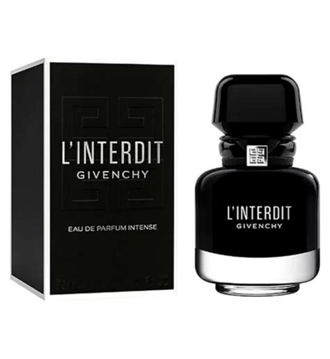 givenchy l'interdit perfume intense|givenchy perfume l'interdit boots.